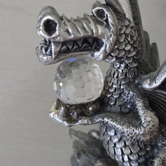 Pewter Tudor Mint Roger Gibbons The Fire Dragon - Picture 4 of 7